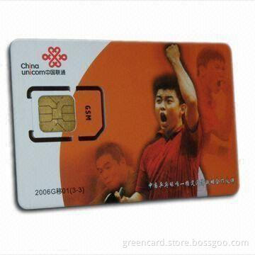 3G/GSM Test SIM Card, Ideal for Various STK Value-added Mobile Applications